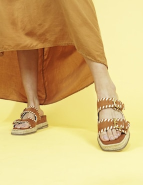 Sandalia La Mala Vida Textil para mujer