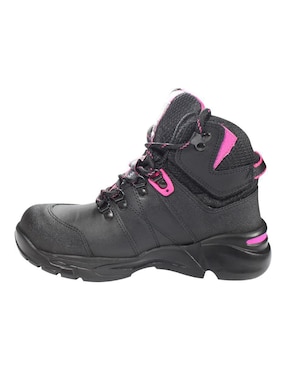Bota al tobillo Leon de piel para mujer