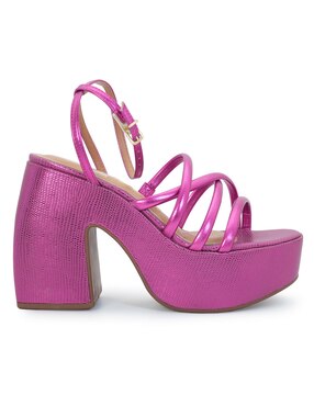 Zapato de plataforma Vizzano punta redonda