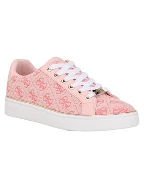 Tenis Guess Mujer Rosas Tenis Sport Con Un Toque Chic Color Rosa G