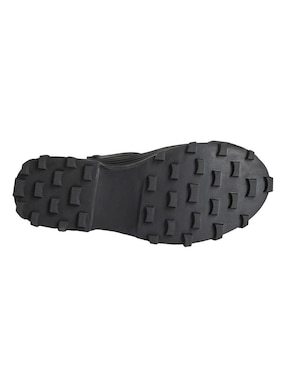 Zueco Camper Traktori de piel para mujer