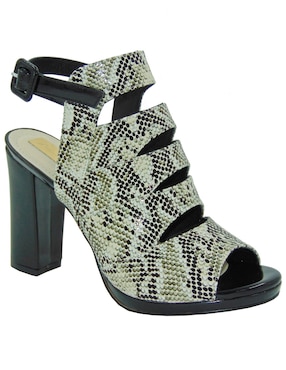 Sandalia Renatta Scottos Animal Print para mujer