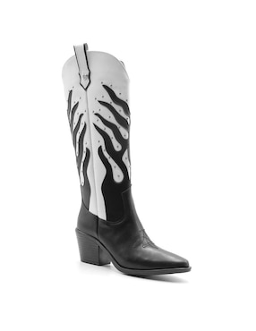 Bota Cowboy Abajo De La Rodilla RBCollection Para Mujer