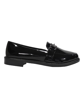 Mocasín Leon de charol para mujer