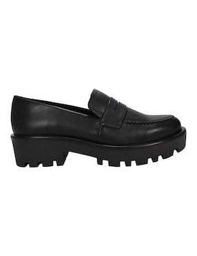 Mocasín Leon de piel para mujer