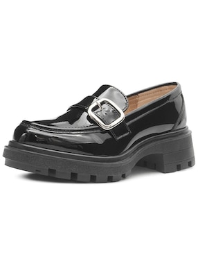 Mocasín Green Love Chunky de charol para mujer