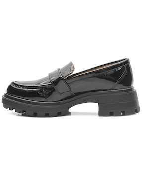 Mocasín Green Love Chunky de charol para mujer