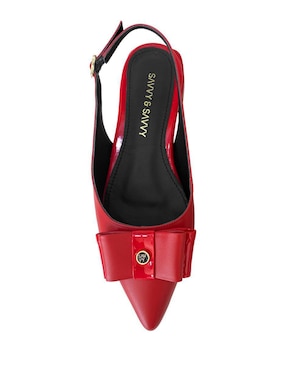 Balerina Savvy de piel para mujer