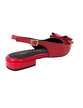 Balerina Savvy de piel para mujer