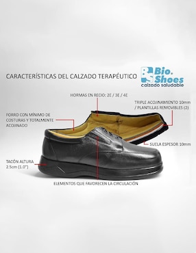 Zapato Bio Shoes de piel para mujer
