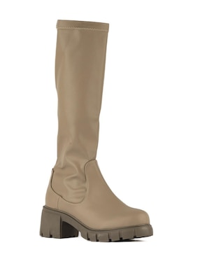 Bota Combat Abajo De La Rodilla Walki Shoes Para Mujer