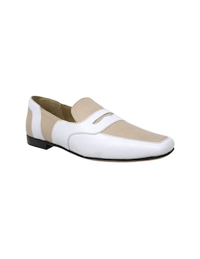 Mocasín Regina Romero Clark de piel para mujer