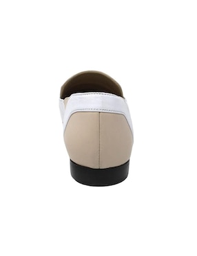 Mocasín Regina Romero Clark de piel para mujer
