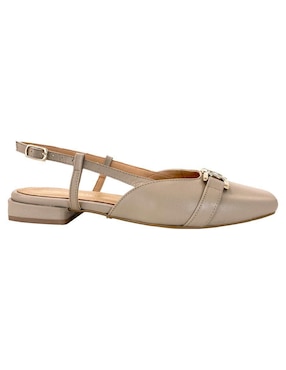 Balerina Savvy de piel para mujer