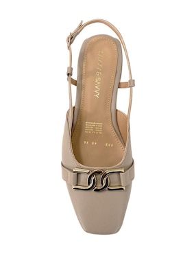 Balerina Savvy de piel para mujer