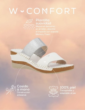 Sandalia W Confort Wtreidar para mujer