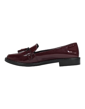 Mocasín Leon de charol para mujer