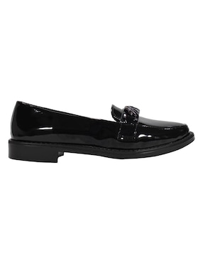 Mocasín Leon de charol para mujer