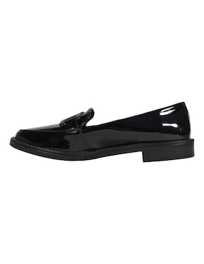 Mocasín Leon de charol para mujer