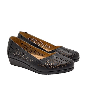Zapato Mora Confort de piel para mujer