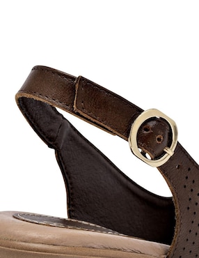 Zapato Cruz Shoes de piel para mujer