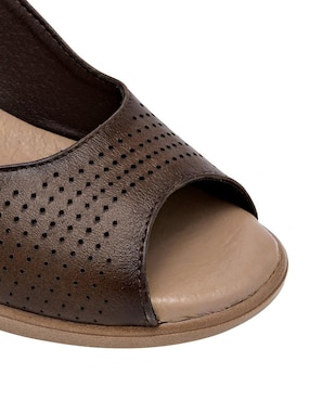 Zapato Cruz Shoes de piel para mujer