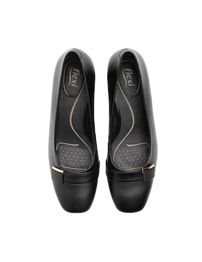 Zapatilla de piel Flexi