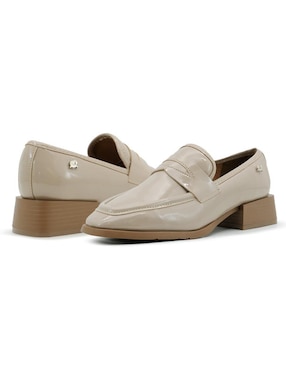 Mocasín Salamandra de charol para mujer