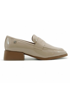 Mocasín Salamandra de charol para mujer