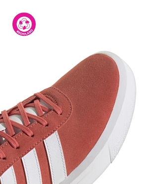Tenis Adidas Sportswear Court Platform Suede para mujer