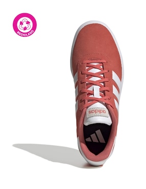 Tenis Adidas Sportswear Court Platform Suede para mujer