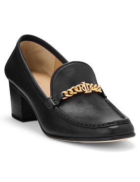 Zapato Lauren Ralph Lauren De Piel Para Mujer