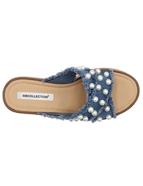Sandalia Rbcollection Denim para mujer