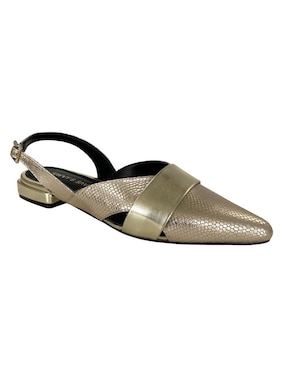 Balerina Savvy de piel para mujer