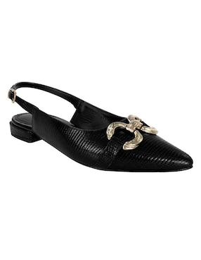 Balerina Savvy de piel para mujer