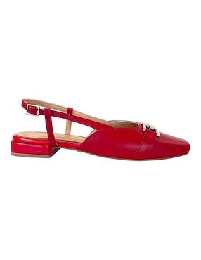 Balerina Savvy de piel para mujer