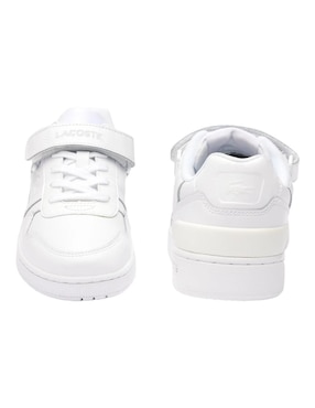Tenis Lacoste T-Clip Vulc para mujer