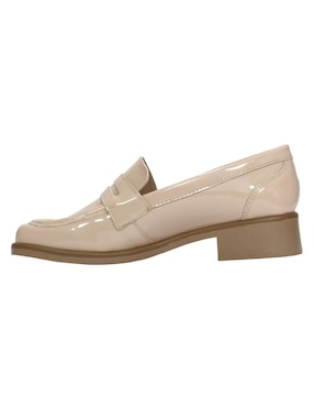 Mocasín Leon de charol para mujer