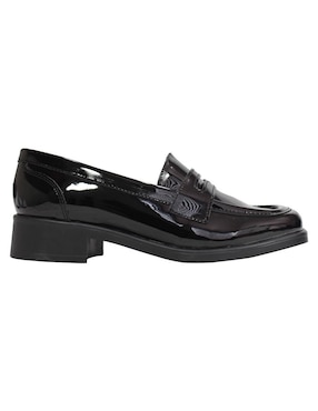 Mocasín Leon de charol para mujer