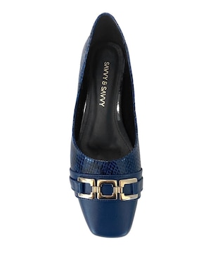 Balerina Savvy de piel para mujer