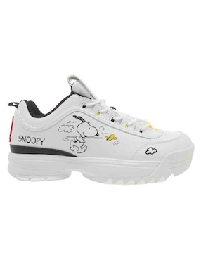Tenis Lotto Wicked Snoopy Follow Me para mujer