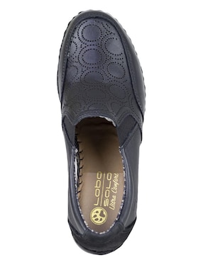 Mocasín Lobo Solo de piel para mujer