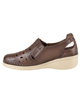 Zapato Lobo Solo de piel para mujer