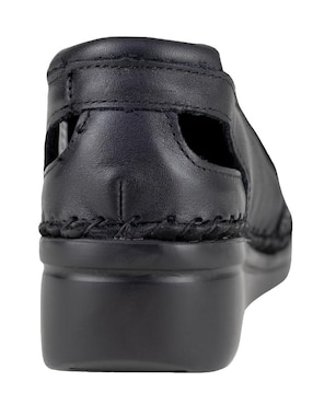 Mocasín Lobo Solo de piel para mujer