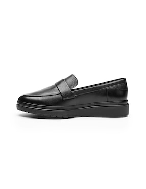 Mocasín Quirelli de piel para mujer
