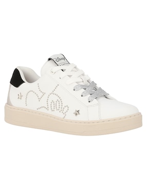 Tenis W Capsule Mickey Cool Graffiti Para Mujer