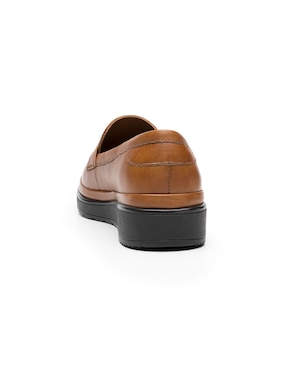 Mocasín Quirelli de piel para mujer