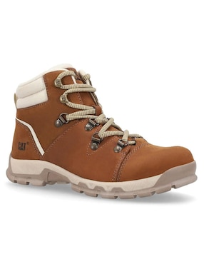 Bota Al Tobillo Caterpillar De Piel Para Mujer