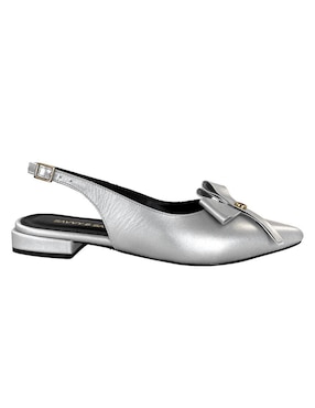 Balerina Savvy de piel para mujer