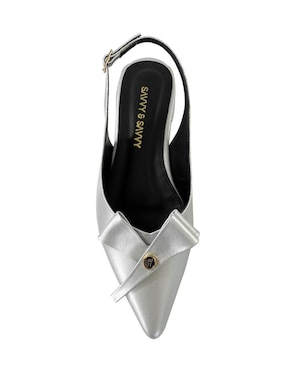 Balerina Savvy de piel para mujer
